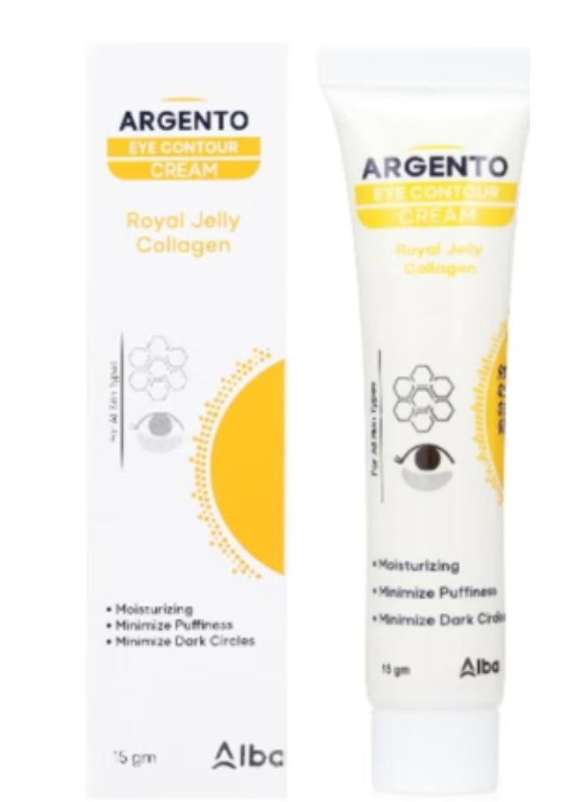 ARGENTO eye contour cream royal jelly collagen 15gm. - Image 4